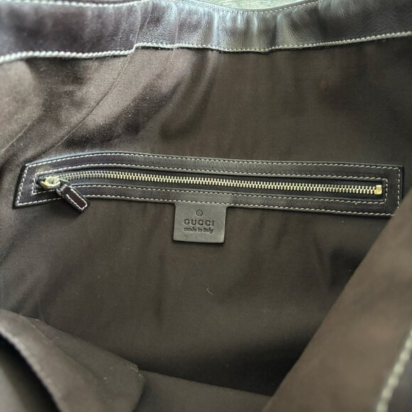 Gucci GG Canvas Wave Large Hobo Bag - Picture 10 of 13